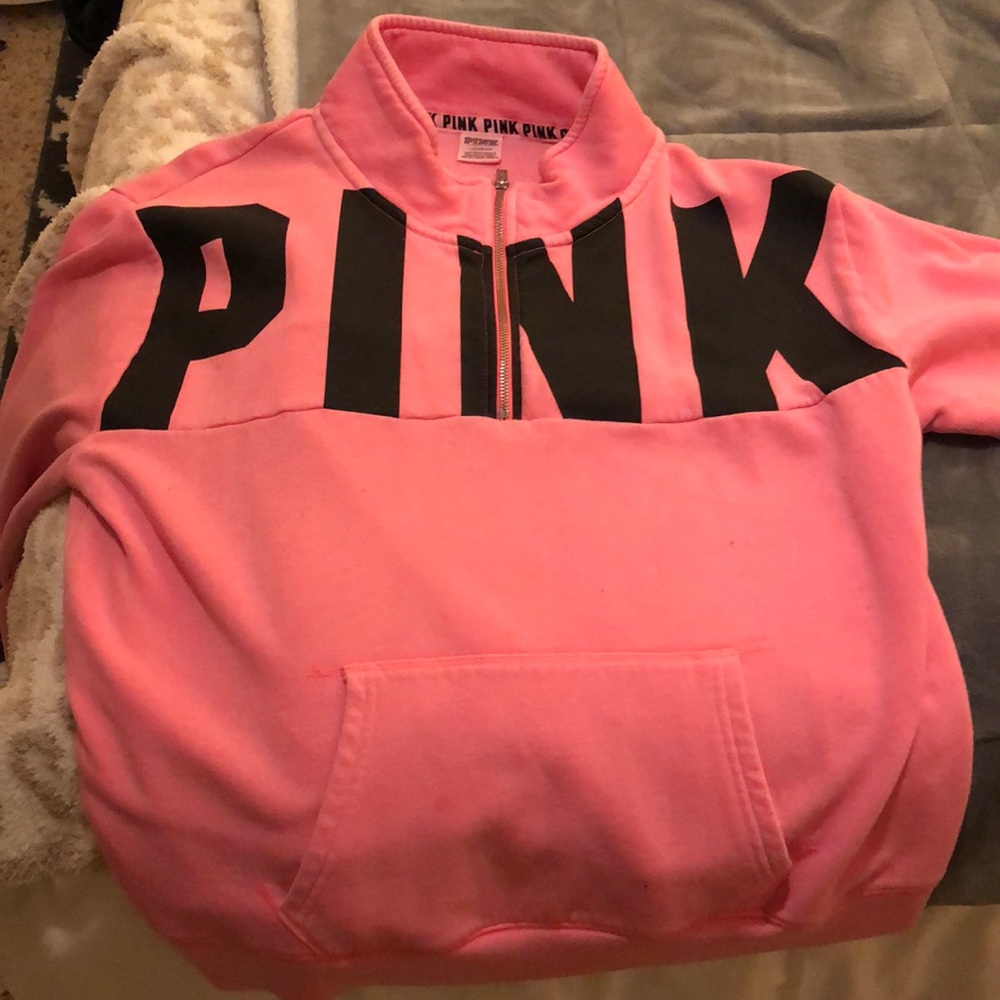 Size large Victoria’s Secret pink sweatshirt